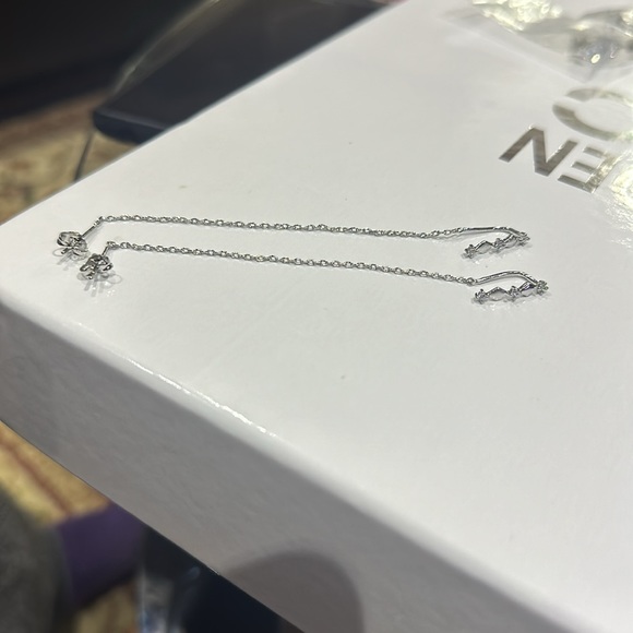 Drop Earring Women Charm Cubic Zircon Jewelry A Pair - Picture 4 of 6